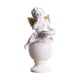 thumbnail image 3 of Candelero Candelabros Hogar Aniversario Chimenea Resina Ángel Portavelas Blanco Aureato 1 Mano, 3 of 3