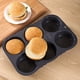 thumbnail image 4 of 2pcs, Hamburger Bun Molds, 4 / 6 Cavity Silicone Perforated Bread Mold, Baking Tools, Kitchen Gadgets, Kitchen Accessories, 4 of 4