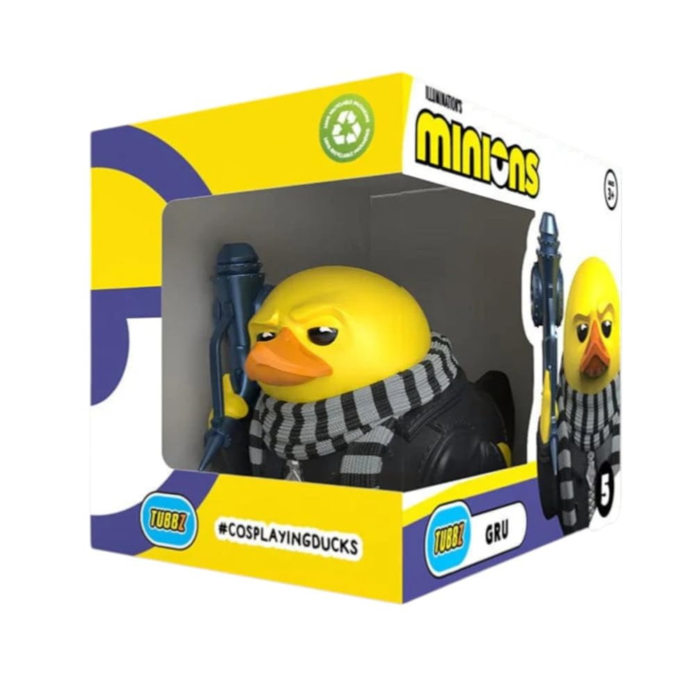 Figura De Vinilo Tubbz Edición En Caja: Minions - Gru Cosplaying Duck
