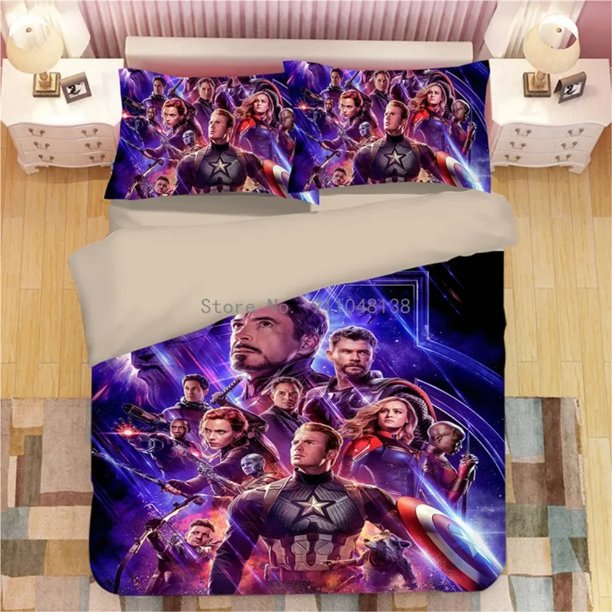 The Avengers Irons Mans Quilt Cover,Marvel Duvet Cover,Spider-Man Bedding Set,ing Home Decoration To Marvel Fans Gift Bed Sheets