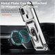 thumbnail image 4 of Estuche GANGXUN para Samsung Galaxy A03, soporte giratorio 360°, estilo mecánico y magnético, 4 of 5