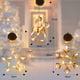 thumbnail image 3 of Paquete de 3 luces navideñas para ventana con ventosas y pilas., 3 of 5
