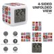 thumbnail image 3 of Carrera Por Tu Vida, Charlie Brown theme 7 colors Alarm Clock Digital LED Alarm Clock Gifts for kids friends family, 3 of 6