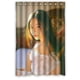 thumbnail image 1 of Cortina de ducha con diseño de fondo de chicas, bonita cortina de baño con ganchos, tamaño 48 x 72 pulgadas, 1 of 3