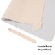 thumbnail image 3 of Alfombrilla de escritorio Wolaile 69x33 cm cuero PU beige, 3 of 9