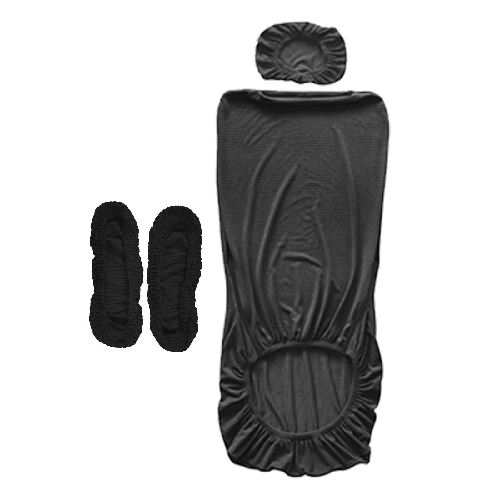 Bothyi - Fundas De Asiento De Silla De Oficina Para Silla De Juegos De Oficina Sillas De Escritorio Giratorias Para Ordenador Negro