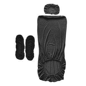 Bothyi - Fundas De Asiento De Silla De Oficina Para Silla De Juegos De Oficina Sillas De Escritorio Giratorias Para Ordenador Negro