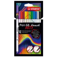 Stabilo - Set 12 Pen 68 Brush Arty