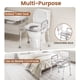 thumbnail image 5 of Silla de cabecera SOUNDFUSE, asiento acolchado de aluminio, 350 libras, 5 of 8