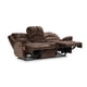 thumbnail image 3 of Sofá Reclinable Jarrie 3 Cuerpos Tela Chex Café, 3 of 13
