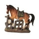 thumbnail image 4 of Colección De Estatuas De Caballos, Adorno Artesanal De Arte Moderno Para Estante De Entrada, Dormitorio, Marrón, 4 of 5