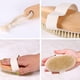 thumbnail image 3 of Cepillo de baño de madera, cepillo de cerdas de cerdo, mango largo, toalla de baño de madera para frotar la espalda, cepillo de baño de masaje de pelo suave extraíble, 3 of 6