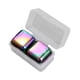 thumbnail image 3 of Cubos De Hielo Reutilizables Con Caja De Almacenamiento, Fáciles De Usar, Piedra De Whisky De Enfriamiento Rápido, 2 Piezas Coloridas, 3 of 3
