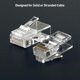 thumbnail image 3 of Enchufes modulares Cable Matters CAT6 RJ45, paquete de 100, 3 of 7