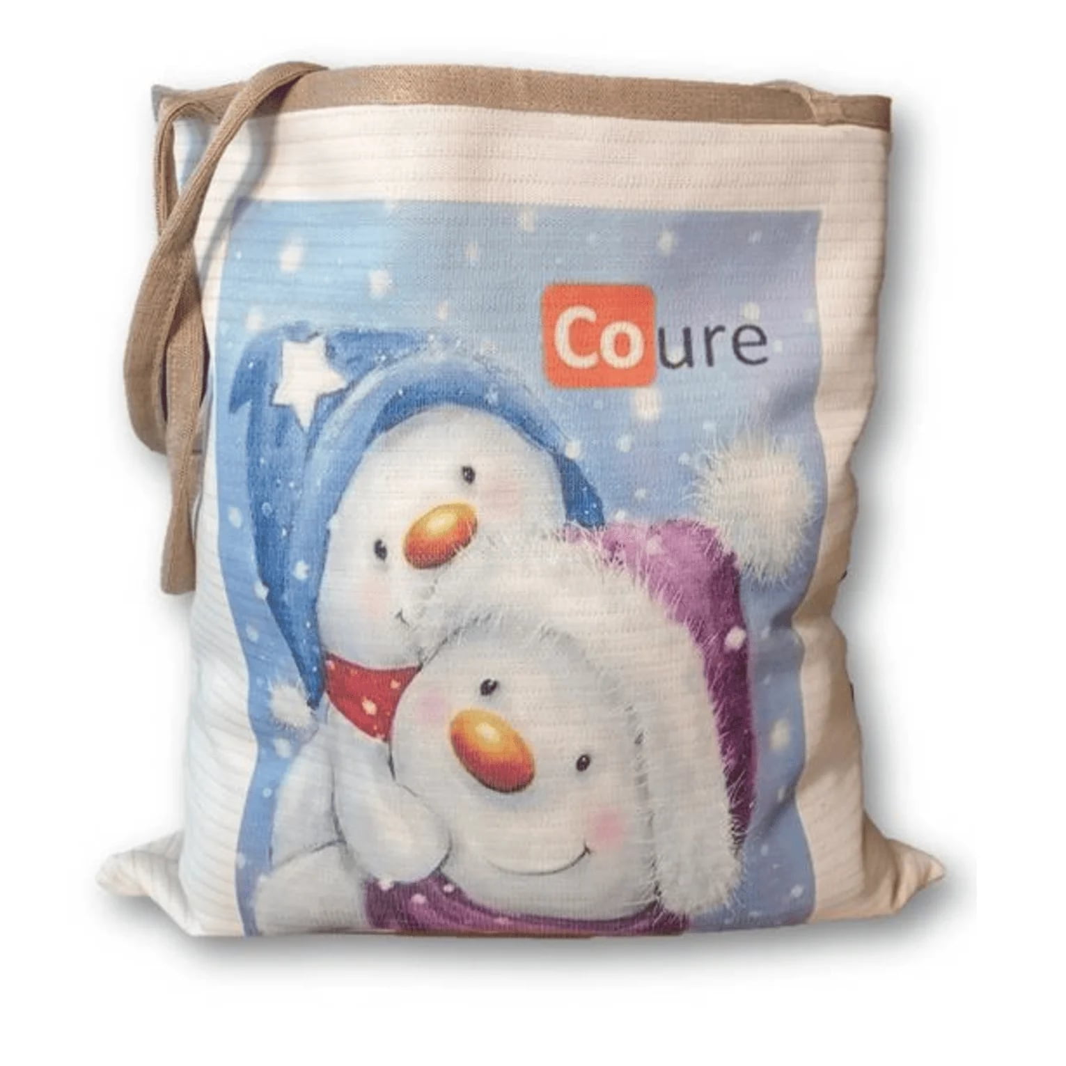Dcobre - Bolso Navidad En Cobre Muñeco Nieve