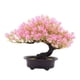 thumbnail image 5 of Árbol De Bonsái Artificial Árbol De Bonsái Falso Para Sala De Estar Patio Pantalla De Escritorio Rosa, 5 of 5
