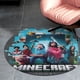 thumbnail image 4 of Alfombra Redonda Minecraft Felpa Coral 60cm, 4 of 6