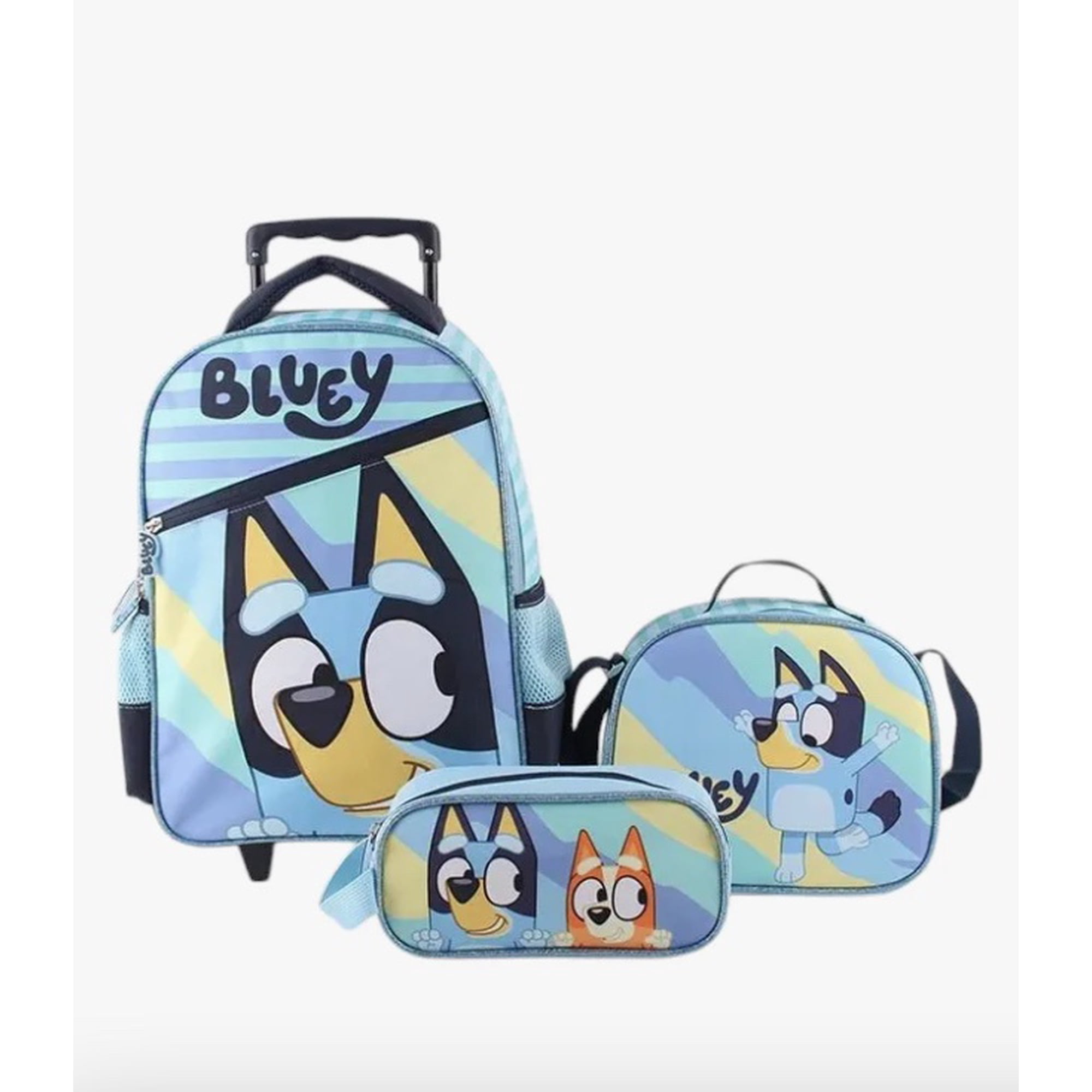 Riqui - Mochilas Escolar Con Ruedas Bluey