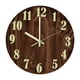 thumbnail image 4 of Reloj De Pared Luminoso Acrílico Moderno 12 '' Resplandor Silencioso En Reloj Oscuro Decoración Para El Hogar A, 4 of 5