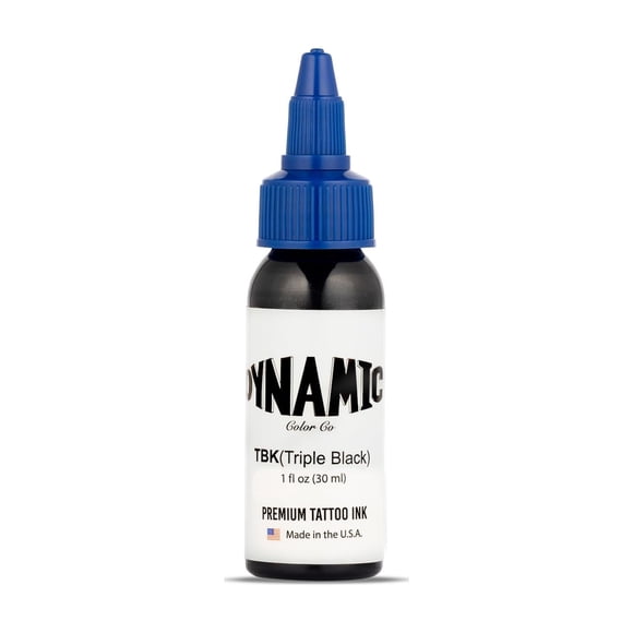 Tinta de tatuaje Dynamic Color Co Triple Black 30 ml
