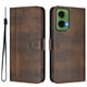 thumbnail image 1 of Funda Cartera para Motorola Moto G35 Protección 360° con Ranuras para Tarjetas y Soporte Marrón, 1 of 6