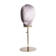 thumbnail image 1 of Soporte Para Exhibición De Peluca, Modelo De Cabeza De Maniquí Para Peinado, Secado, Uso Personal, Terciopelo Gris Para El Hogar, 1 of 5