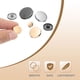 thumbnail image 5 of Uxcell 15 piezas de botones redondos de metal de 12 mm, botones de costura planos de aleación, oro mate, 5 of 6