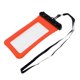 thumbnail image 1 of bolsa de aire impermeable bolsa de teléfono flotante bolsa de bolsa seca con cordón naranja, 1 of 5