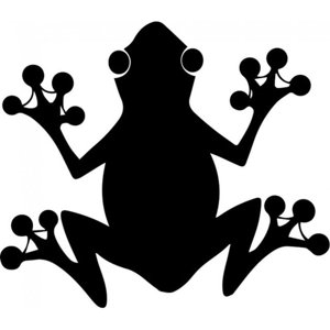 Rienda Libre Graphics - Decomural Frog Reptile Animals Ws-32726