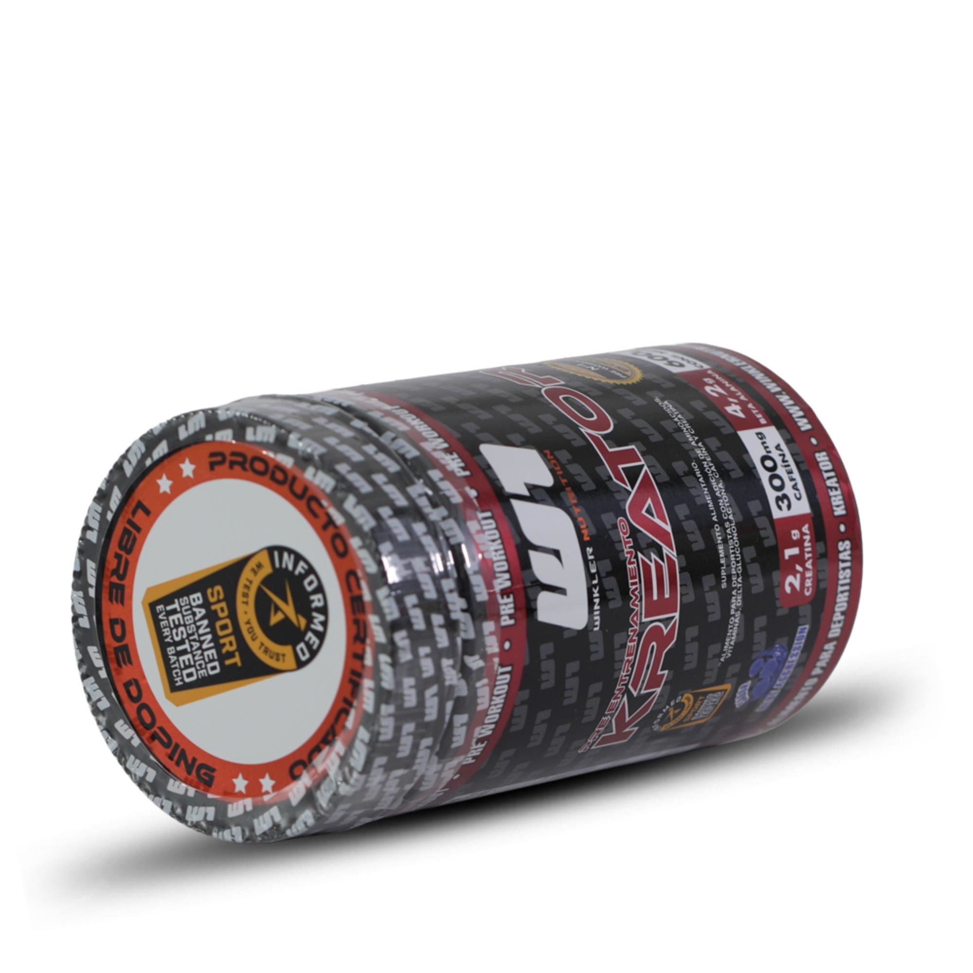 Suplemento Pre-entrenamiento Kreator Blue Agression 600 g Winkler Nutrition