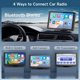 thumbnail image 3 of Estéreo para Auto Haudio con Pantalla de 7" y CarPlay/Android Auto Inalámbricos, 3 of 7