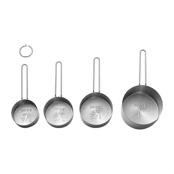 Juego De Medidas Resistentes De Cucharada De 4 Piezas, Cuchara De Café Para Herramientas Para Hornear