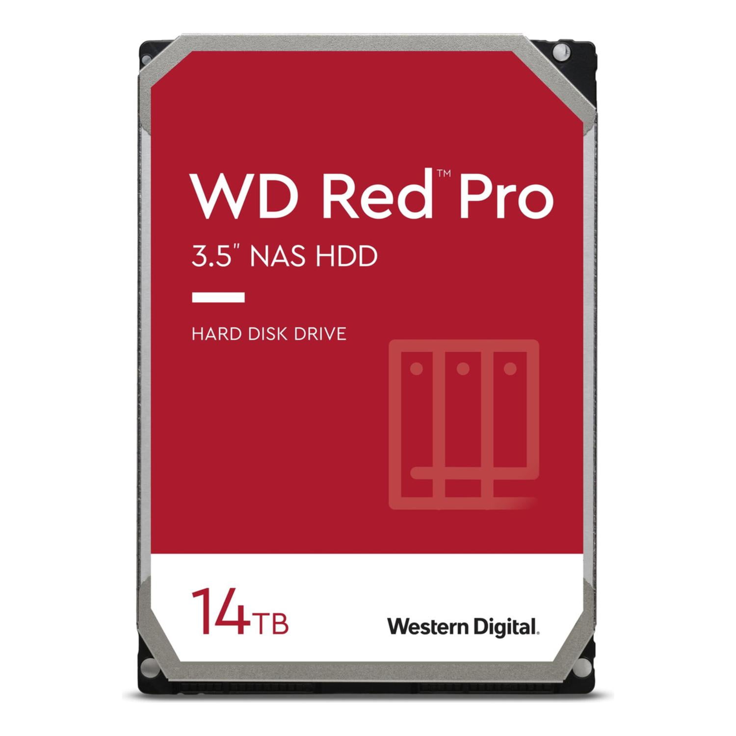 Western Digital - Disco Duro Interno Wd Red Pro Nas 14tb 3.5" Rojo