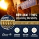 thumbnail image 3 of Juego de 3 cuerdas para guitarra acústica Elixir 80/20 Bronze NANOWEB, 3 of 6