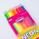 thumbnail image 2 of Lápices de colores MASTERART 12 neón fluorescentes, 2 of 6