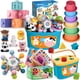thumbnail image 1 of Juguetes Montessori 6 en 1 SpringFlower Set Sensorial Apilable Bebé, 1 of 3