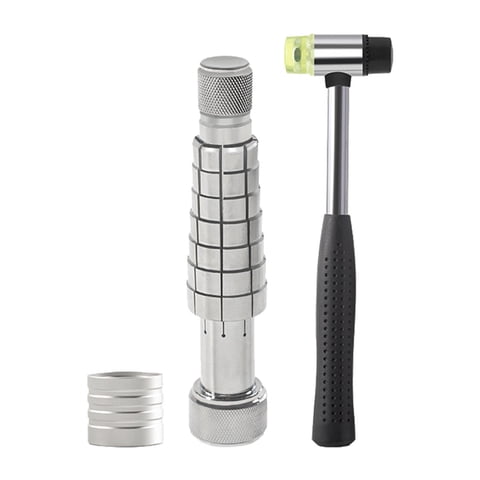 Bothyi - Herramienta De Ensanchador De Anillos Estirar Y Agrandar Anillos Herramienta De Tamaño De Anillos De Joyería De Metal