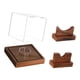 thumbnail image 1 of Vitrina De Béisbol Para Recuerdos, Soporte Para Bates De Béisbol, Madera Oscura., 1 of 5
