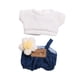 thumbnail image 3 of Top Y Pantalones De Muñeca De Felpa, Flexibilidad DIY, Haz Tus Propias Muñecas Para Muñecas De 5,91 Pulgadas Sin Sombrero, 3 of 3