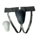 thumbnail image 2 of Protector De Ingle De Taekwondo Para Hombre Seguro Para Agarrar Suspensorio Sanda Sparring Negro S, 2 of 5