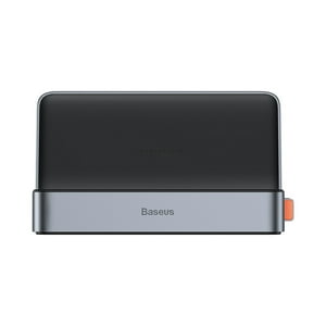Adaptador Hub 6 En 1 Tipo C: Hdmi, Usb 3.0 X3, Pd, Rj45 - Baseus Gamerx - Gris