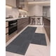 thumbnail image 2 of Set 2 Piezas Alfombra de Cocina Goma Antideslizante Diseño Estampado, 2 of 6