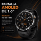 thumbnail image 2 of UBABAI LTE Smartwatch Android 10 4G con SIM Nano, Reloj Inteligente AMOLED 1.6" 480x480, Llamadas Independientes, WiFi, GPS, Cámara Giratoria 180°, Google Play, 4GB RAM 64GB ROM, 2 of 10