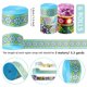 thumbnail image 2 of Cintas de nylon con flores de 3,8 cm Grosun – 6 rollos, 2 of 7
