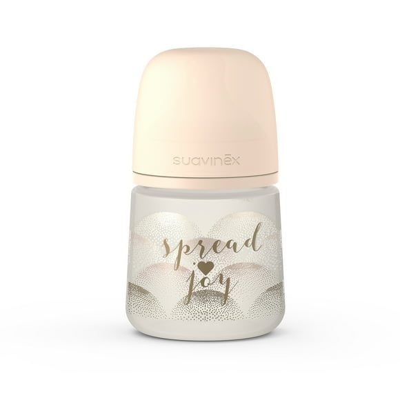 Mamadera 150 Ml Fisiologica Silicona Sx Pro Joy Heart Bg