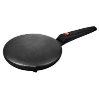 Bothyi - Máquina Para Hacer Crepes Instantánea Sartén Antiadherente Para Tortillas Crepes Blintzes Color Negro