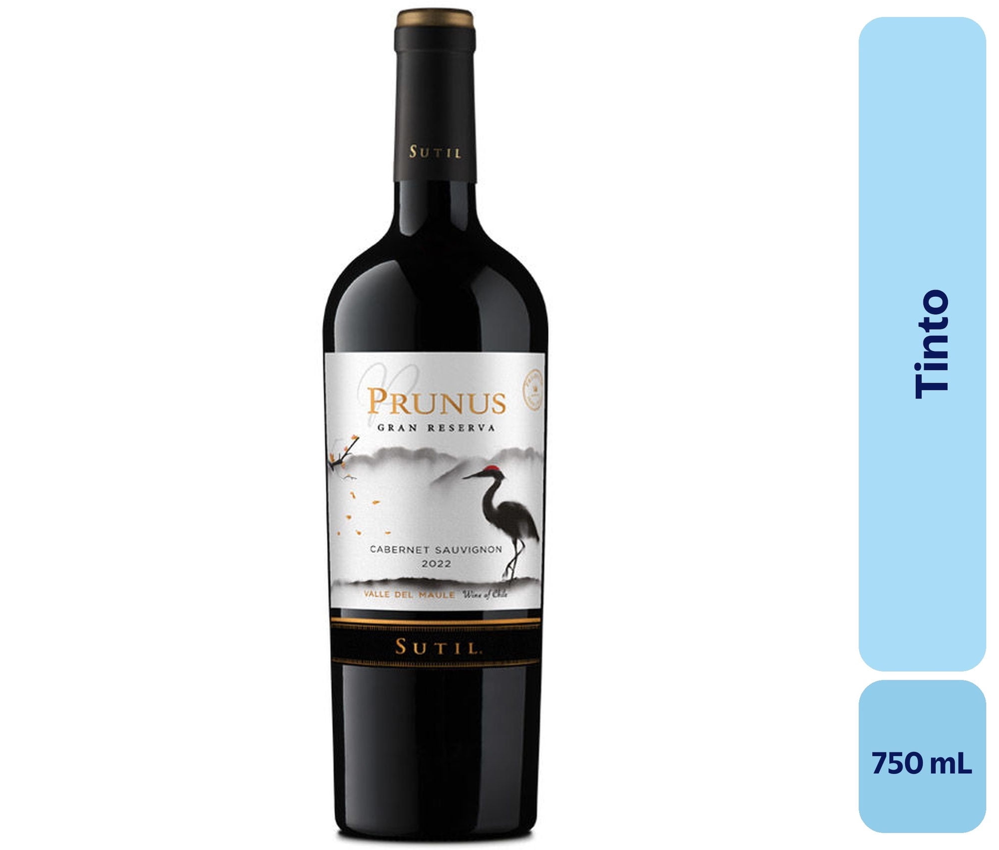 Vino Tinto Botella 750 mL Sutil