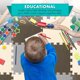 thumbnail image 3 of Alfombrilla de espuma para jugar en el suelo ProSource Kids con colores lisos, 3 of 6