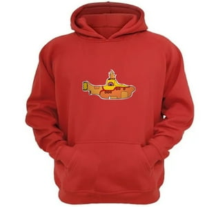 Genérico - Polerón Canguro The Beatles Rojo Talla Xl Unisex