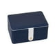 thumbnail image 2 of Caja De Almacenamiento De Joyas Cuero De PU Portátil Grande Para Anillos De Cuidado De Joyas Niñas Azul, 2 of 3